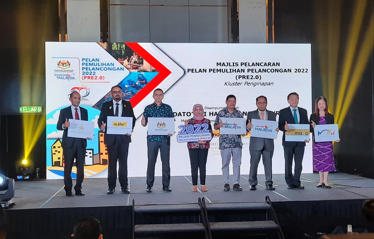 Tourism Malaysia launched Tourism Recovery Plan 2022 (Pre 2.0) for the Accommodation Cluster